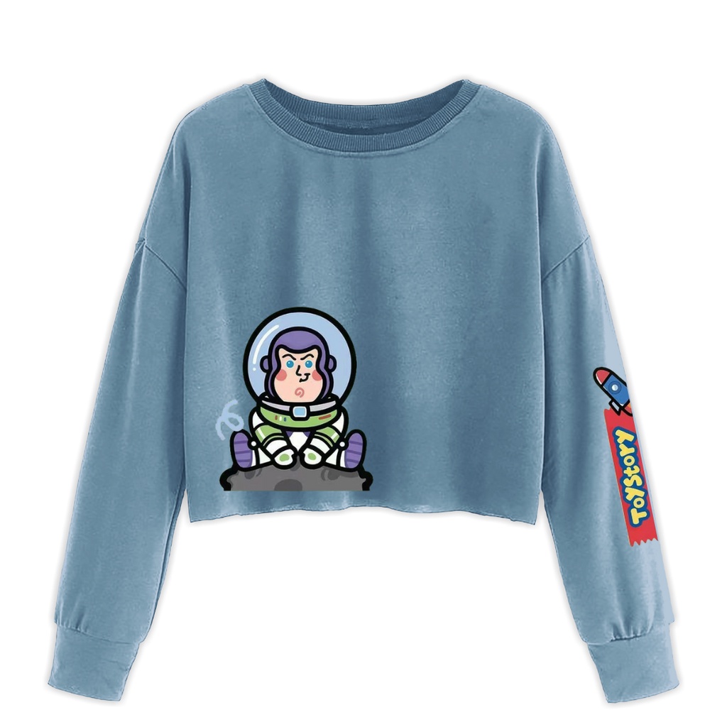 SWEATER CROP BUZZ TOY STORY GAWA