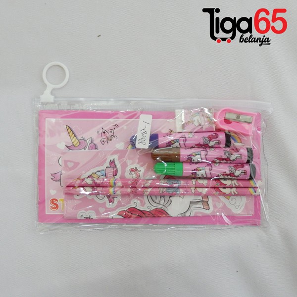 365 STATIONERY SET #40856 (8008-1) Buku &amp; Alat Tulis Anak / Karakter Fancy Gambar Lucu