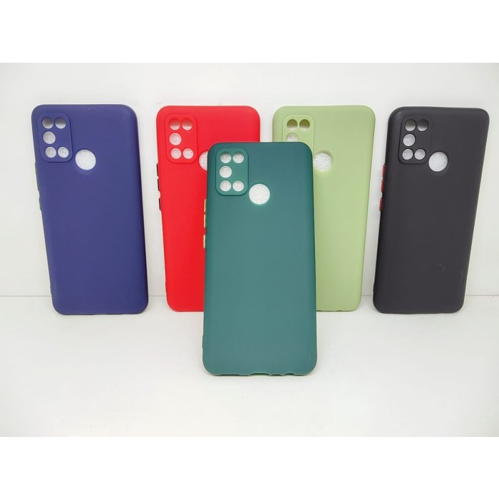 Case HP TPU Candy Realme C17 Realme 7i 6.5" Soft Macaron REALME C17 CasinG AGH