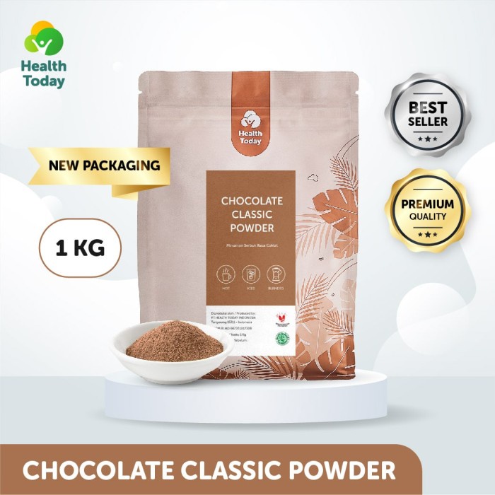 

[BISA COD] Health Today Chocolate Classic Powder Drink ( Minuman Bubuk Coklat)