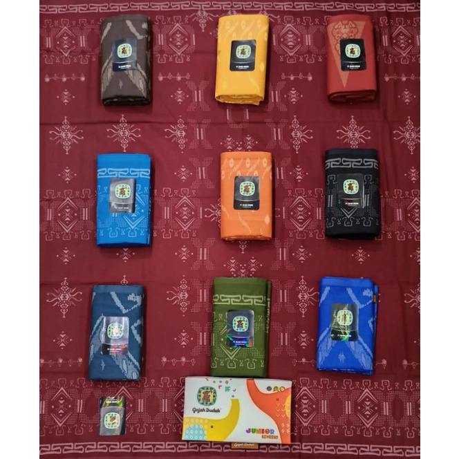 Sarung Gajah Duduk Junior Kembang || Sarung Anak || Gajah Duduk