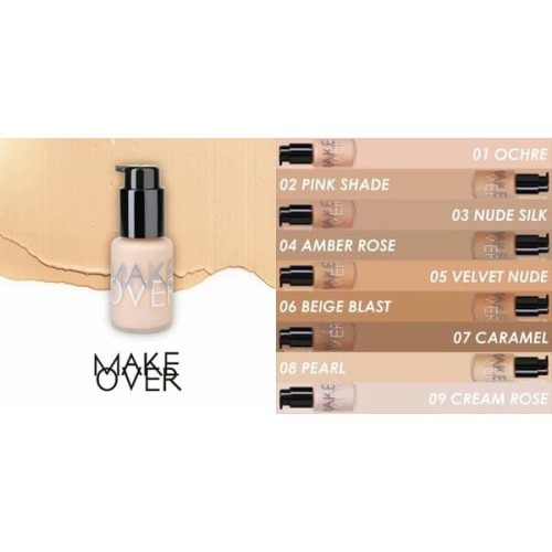 Make Over Ultra Cover Liquid Matte Foundation 33ml