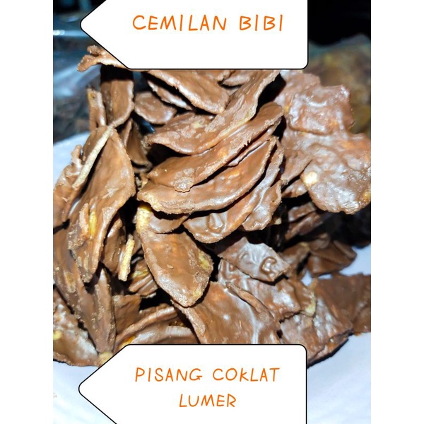 

keripik pisang coklat lumer