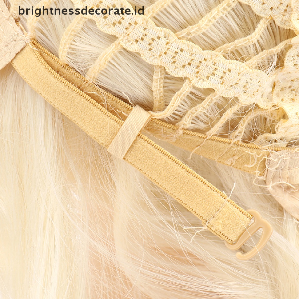 [Birth] Genshin Impact Klee Cosplay Wig Ponytails Beige Rambut Sintetis Tahan Panas [ID]