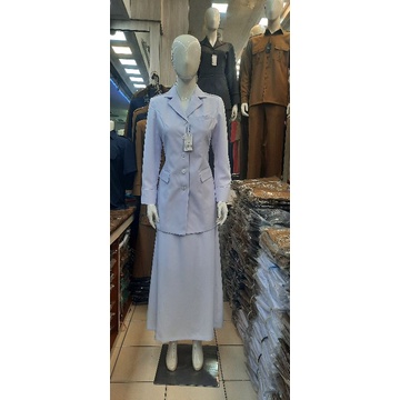 Baju Dinas Putih Wanita, Baju Putih PNS/ASN, Baju Putih GURU, PPL, PDH, Baju Perawat, Bidan,Baju Suster