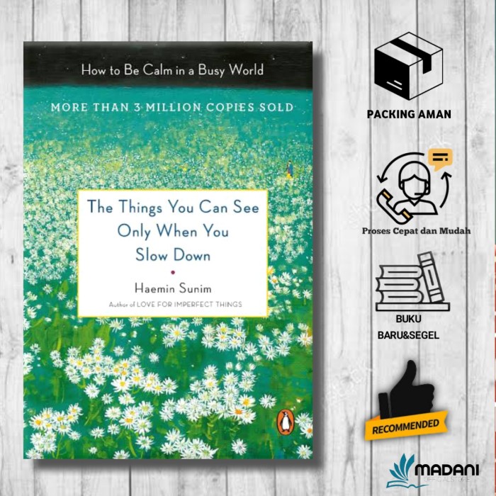 

buku the things you can see only when slow down bahasa inggris
