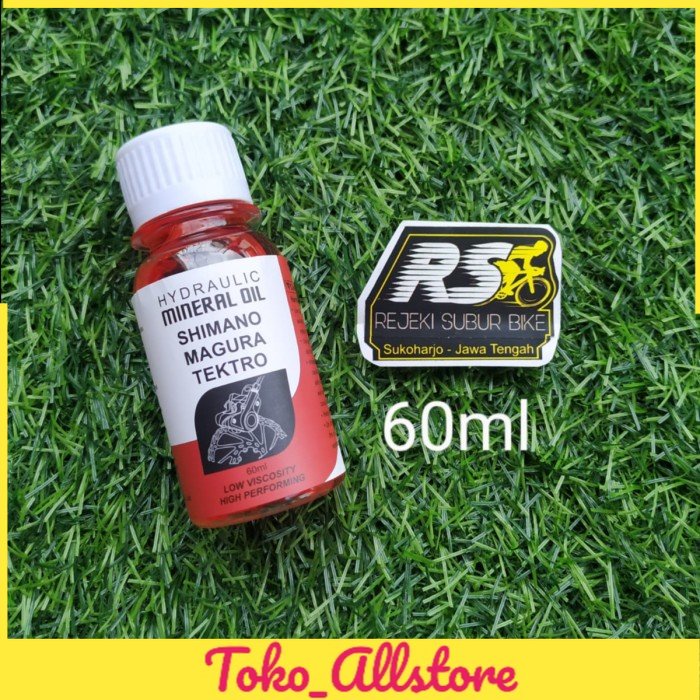 Oli Rem Sepeda hidrolis hidrolik Bike Hydraulic Mineral Oil 60ml shimano tektro oxo magura dll