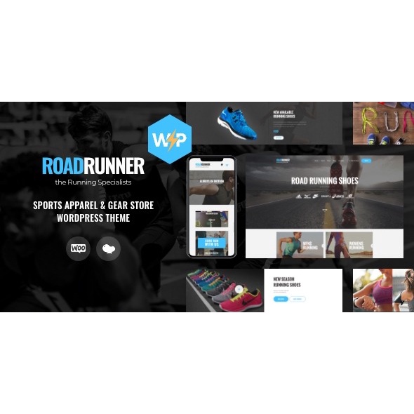 Run Gran Sports Apparel & Gear Store WordPress Theme
