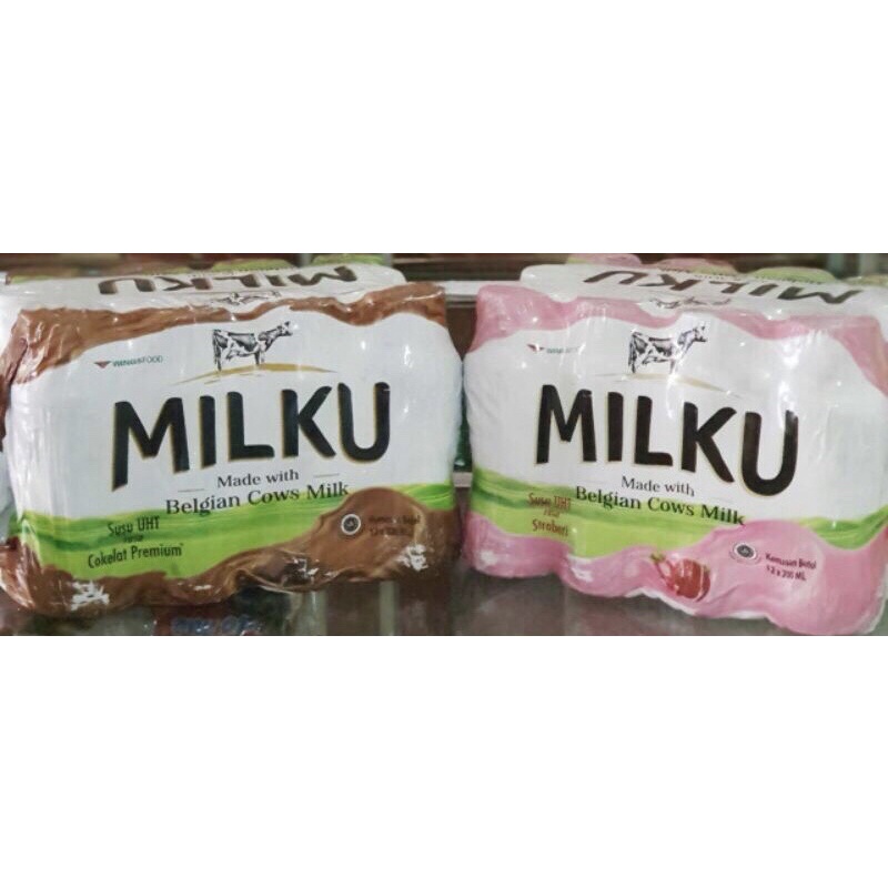 

Susu Milku Chocolate / Strawberry 1 Pack 12 Botol 200ml