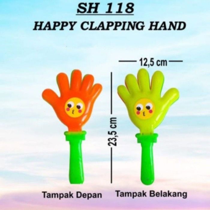 JC Mainan Tepuk Tangan Happy Clapping Hand sh118