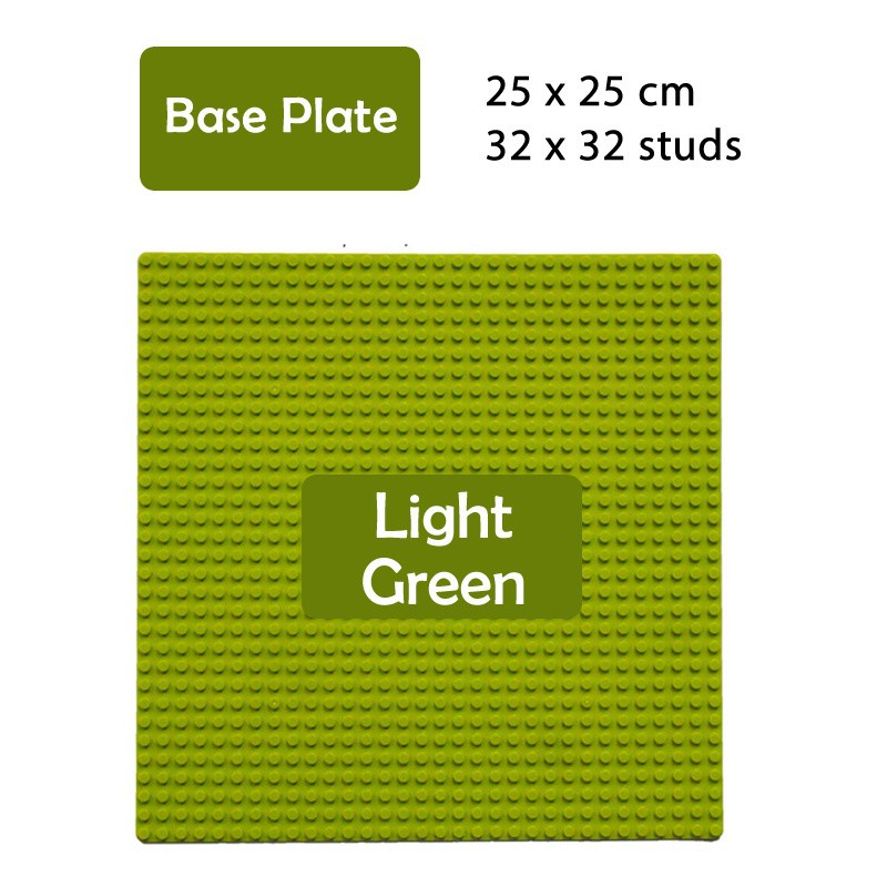 16 * 16 32 * 32 Satu Sisi Plat Dasar Blok Bangunan display Mainan
