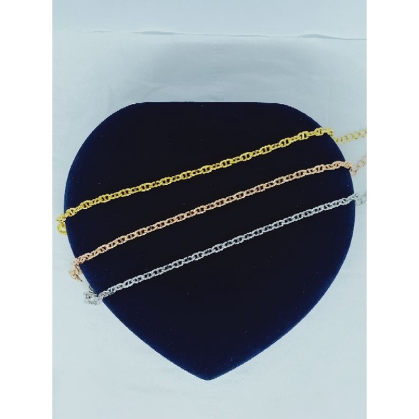 gelang tangan rantai carti*r+2bel/perak asli silver 925 lapis emas/perhiasan fashion terbaru