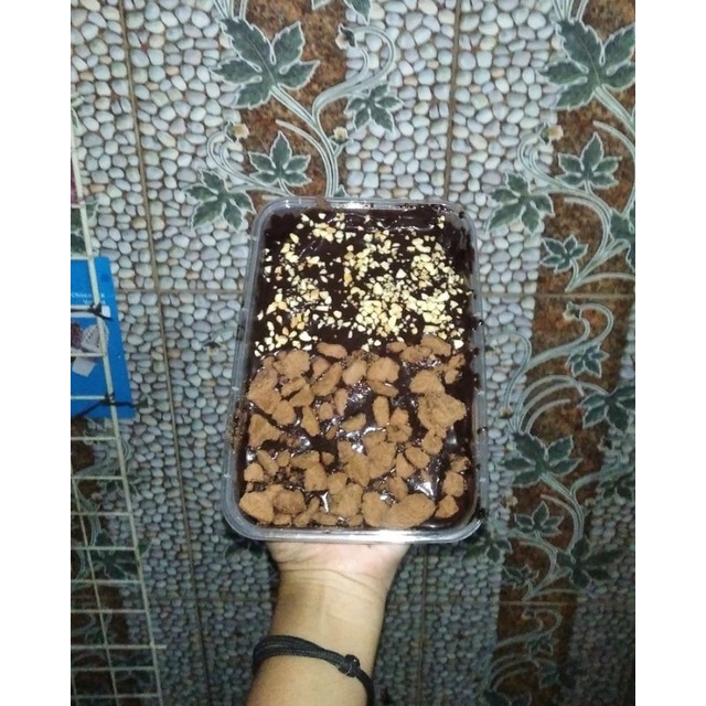 

Brownies lumer Bischoco kacang