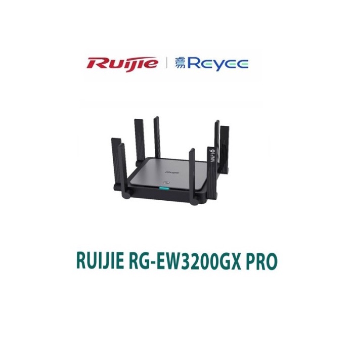 Produk Terbaru Ruijie Rg-Ew3200Gx Pro Ew3200Gx 3200M Wi-Fi 6 Dual-Band Gigabit Router