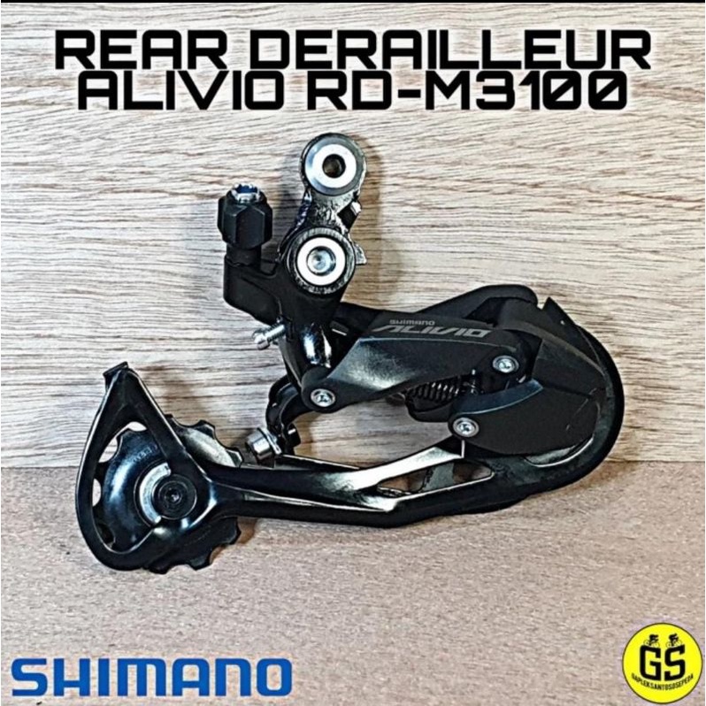 RD Shimano Alivio M3100 7-9 Speed Rear Derailleur Alivio