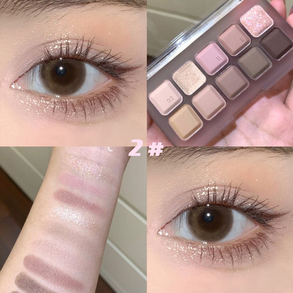 MGL Eyeshadow Keyboard Korean Collection Pigmented 10 Warna