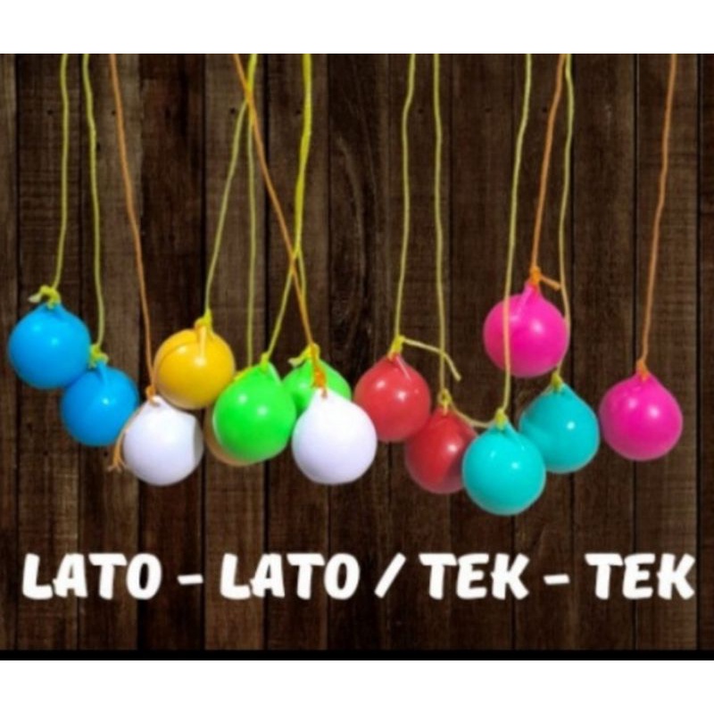 LATO LATO MAINAN ANAK /TEK TOK