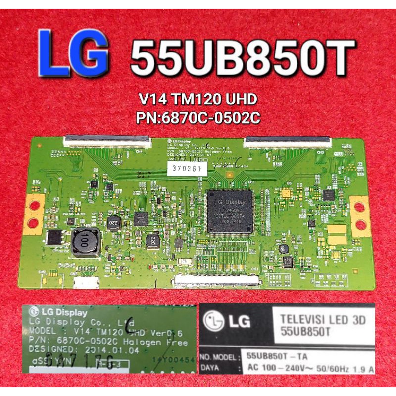TCON TV LG 55UB850T
