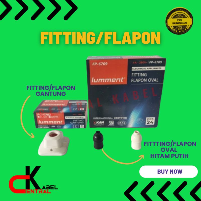 FITTING/FLAPON OVAL SNI