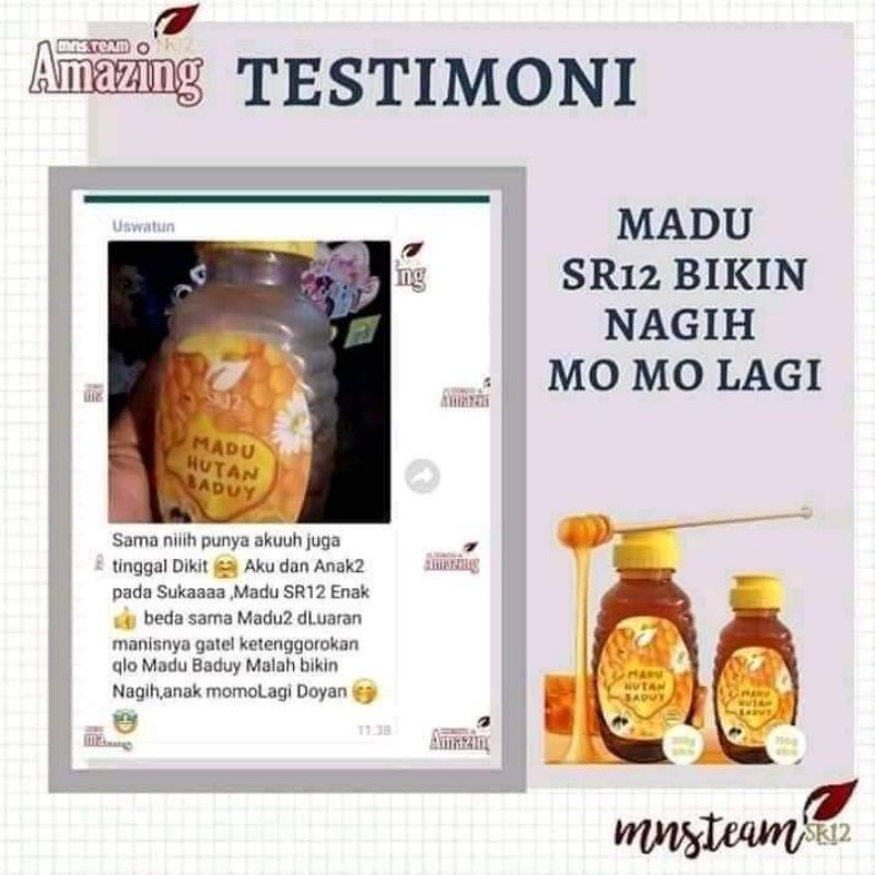 

Madu Hutan Baduy Sr12