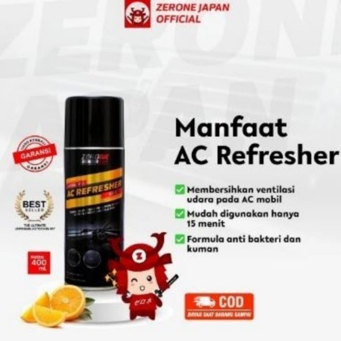 Zerone Japan Pembersih Ac Mobil Terlaris Ac Refresher Original.