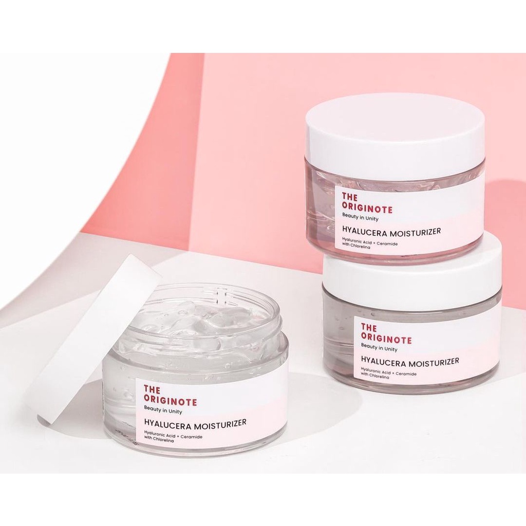 ✦SINAR✦The Originote Hyalucera | Cica-B5 Soothing with Centella Asiatica Moisturizer Gel 50ml - Pelembab Wajah