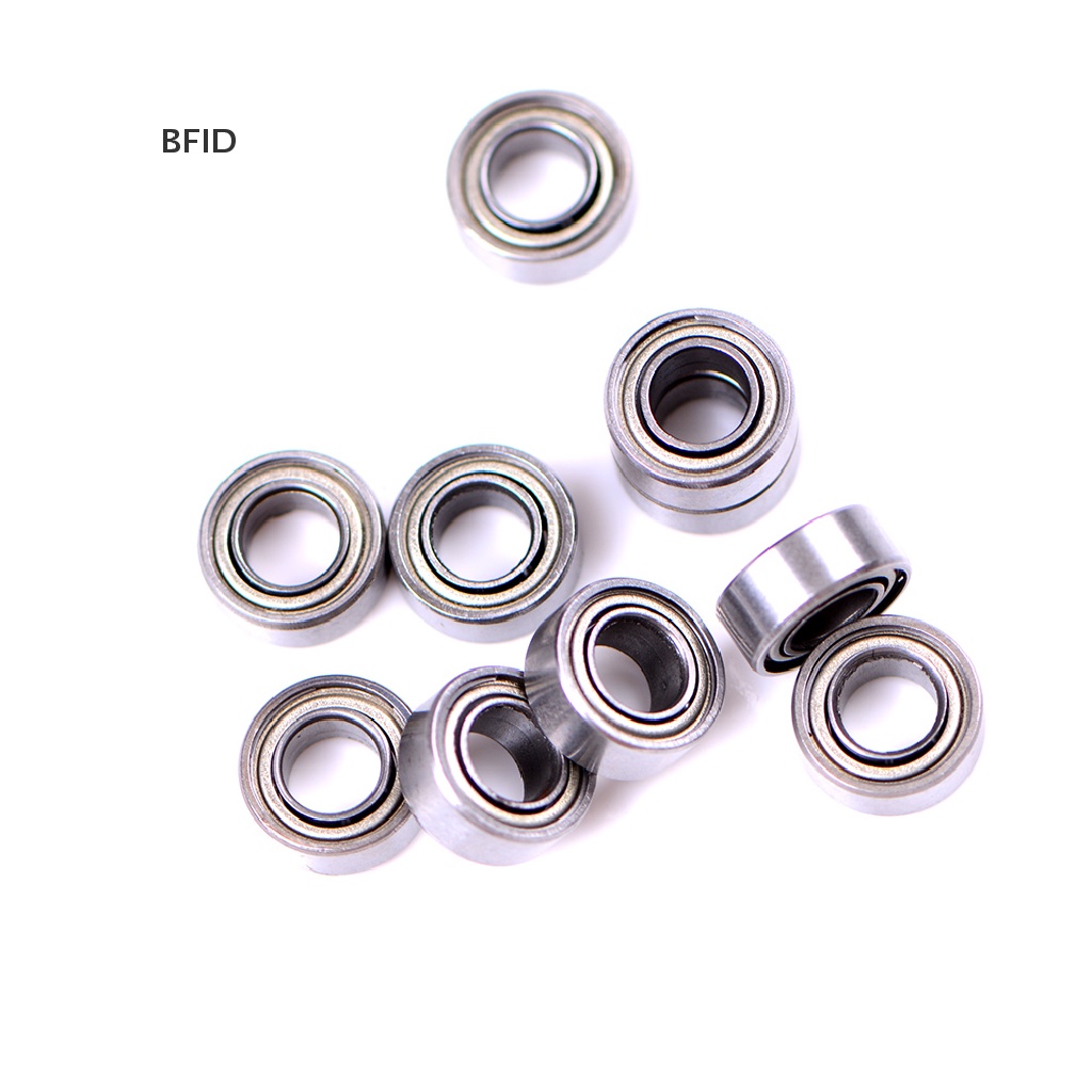 [BFID] 10pcs MR105ZZ L-1050 MR105 deep groove ball bearing 5x10x4 mm Miniatur Mr105zz Bearing ABEC-1 (10PCS) 5 * 10 * 4mm Miniatur MR105 ZZ Ball Bearing  Mr105zz bearing Bola 5x1