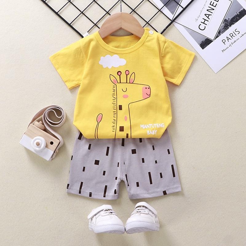 Baju bayi laki laki perempuan newborn / setelan baju celana bayi