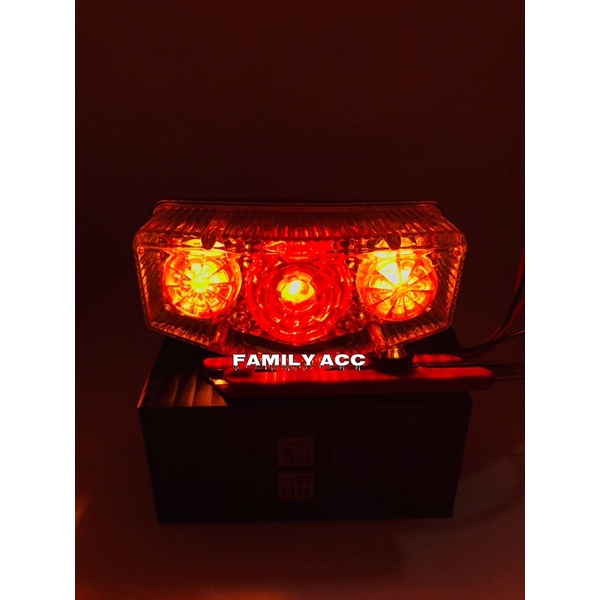 LAMPU STOP BELAKANG RX KING NEW PLUS SEIN BONUS BOHLAM PNP RXK RX KING NEW RX KING MIKA BENING RXK