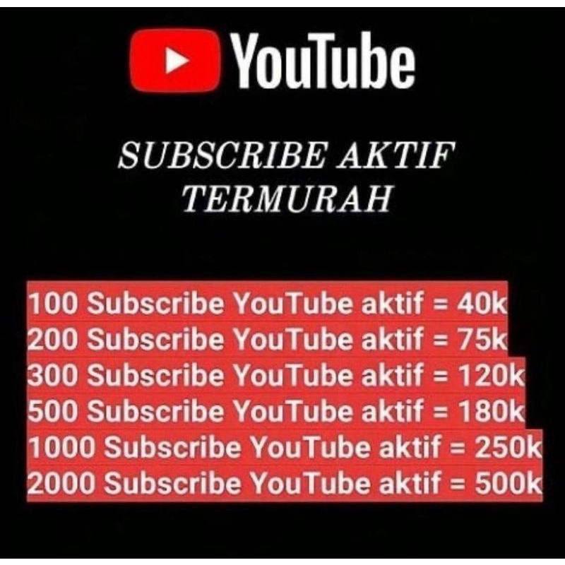Youtube Subscriber Premium No Drop
