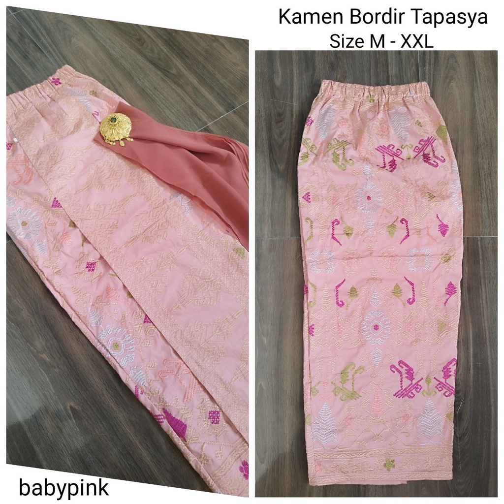Kamen Songket Bordir Katun strait bordir kamen / rok bali Untuk Berkebaya