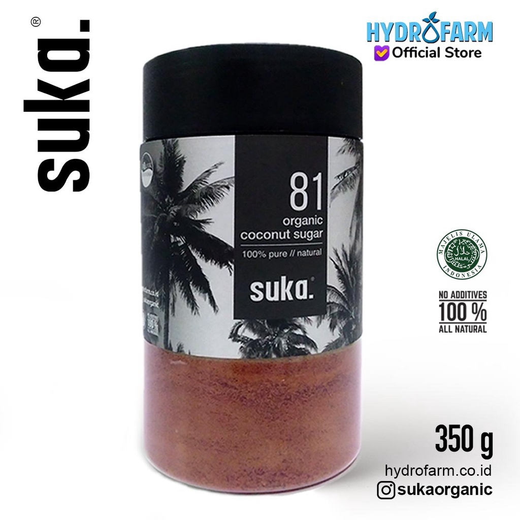 

Suka - Organic Coconut Sugar / Gula Kelapa Organik 350 Gram