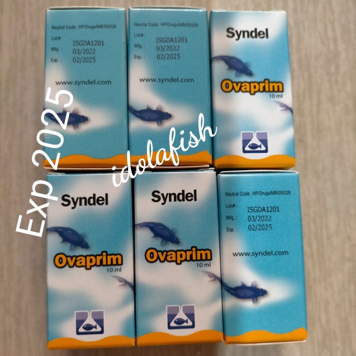 Jual Ovaprim Syndel Hormon Ikan 10Ml Original Shopee Indonesia