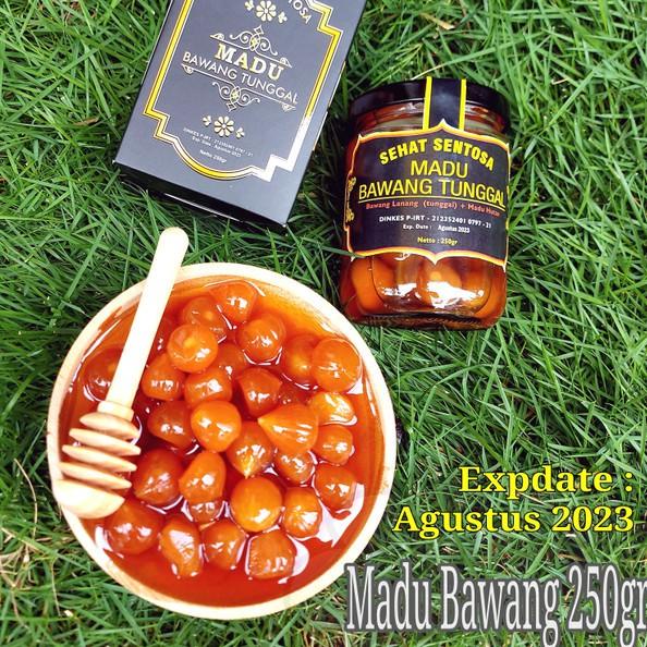 

Limited[FG2]-Madu Bawang Tunggal Sehat Sentosa 250gr - Madu Bawang Lanang - Madu Bawang Putih - Garlic Honey