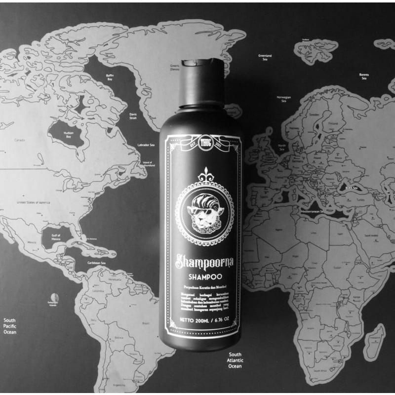 shampoorna shampo pelurus rambut pria