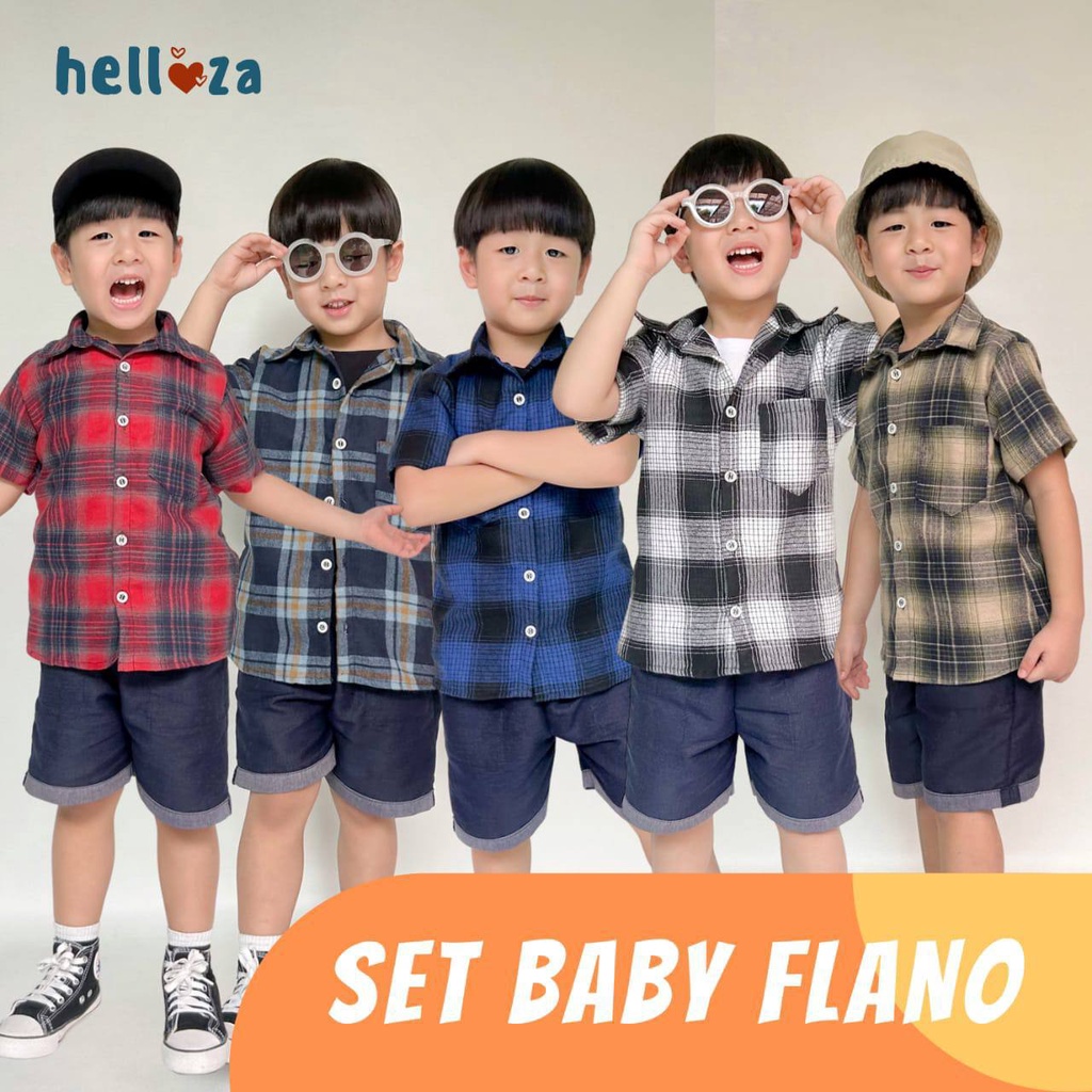 Set Baby Flano by Helloza