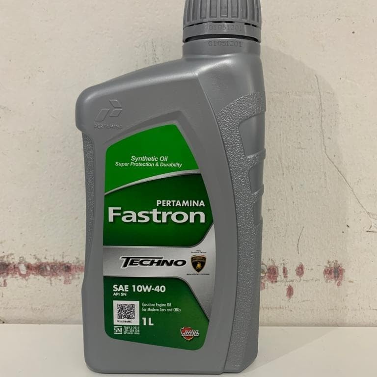 Oli pertamina fastron techno sae 10w-40 api SN isi 1 liter