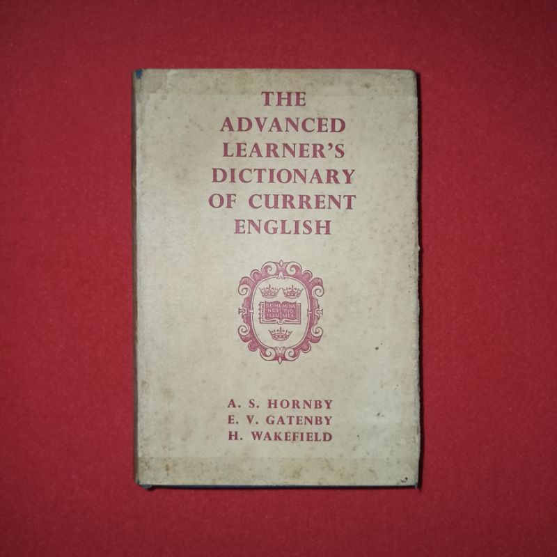 buku lawas bahasa Inggris the advanced learner s dictionary of current english