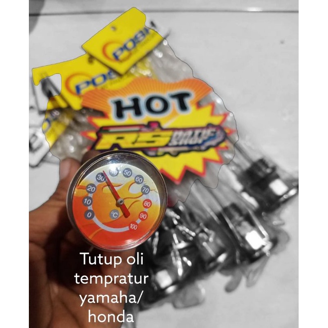 TUTUP OLI TEMPRATUR YAMAHA/HONDA BY POSH