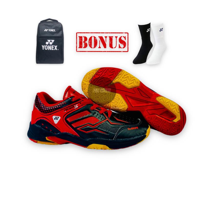 SEPATU BATMINTON WANITA YONEX AKAYU 5 ANTI SLIP / SEPATU BUTANGKIS YONEX AKAYU 5 WANITA KARET