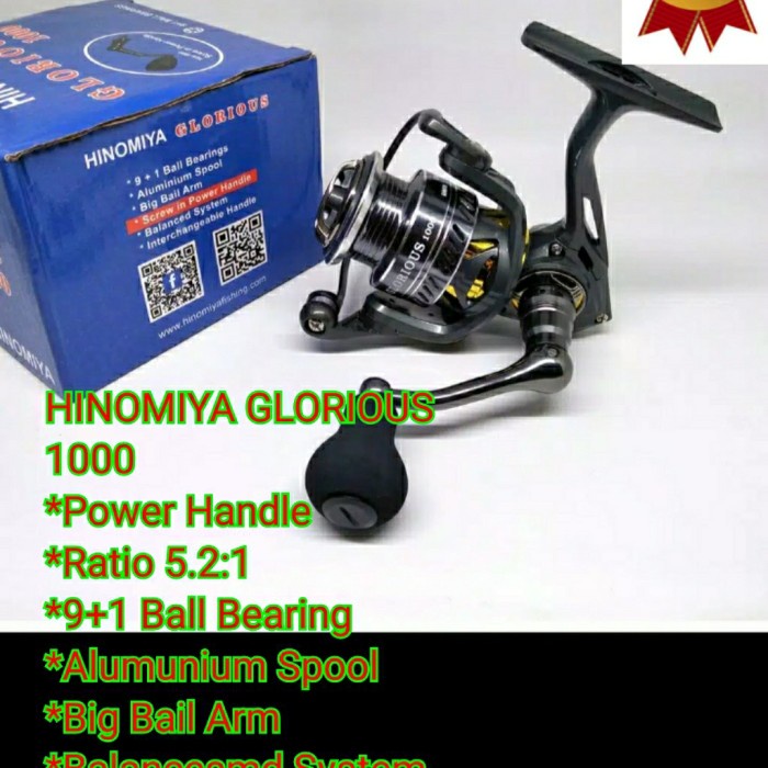 Gupa Reel Hinomiya Glorious 1000 Powerhandle 10Bb
