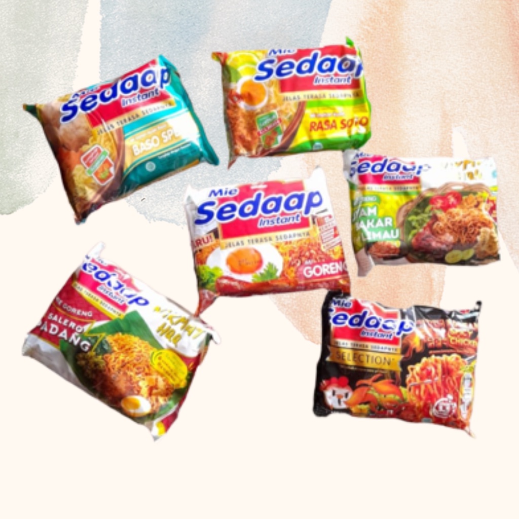 

Mie Sedaap Goreng/Soto/all varian