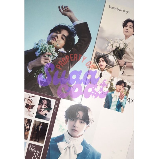 [READY SHARING] PHOTOBOOK BTS SPECIAL 8 PHOTO-FOLIO ME, MYSELF & V - VEAUTIFUL DAYS