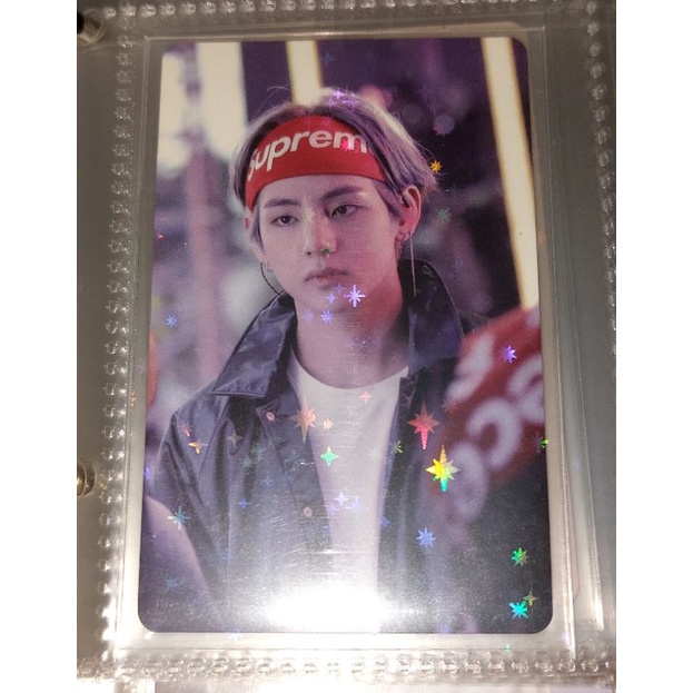 Photocard PC BTS Taehyung V Supreme Memories 2017 memo17