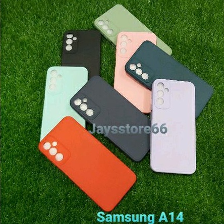 Case TPU Macaroon Warna Warni For Samsung A14 5G