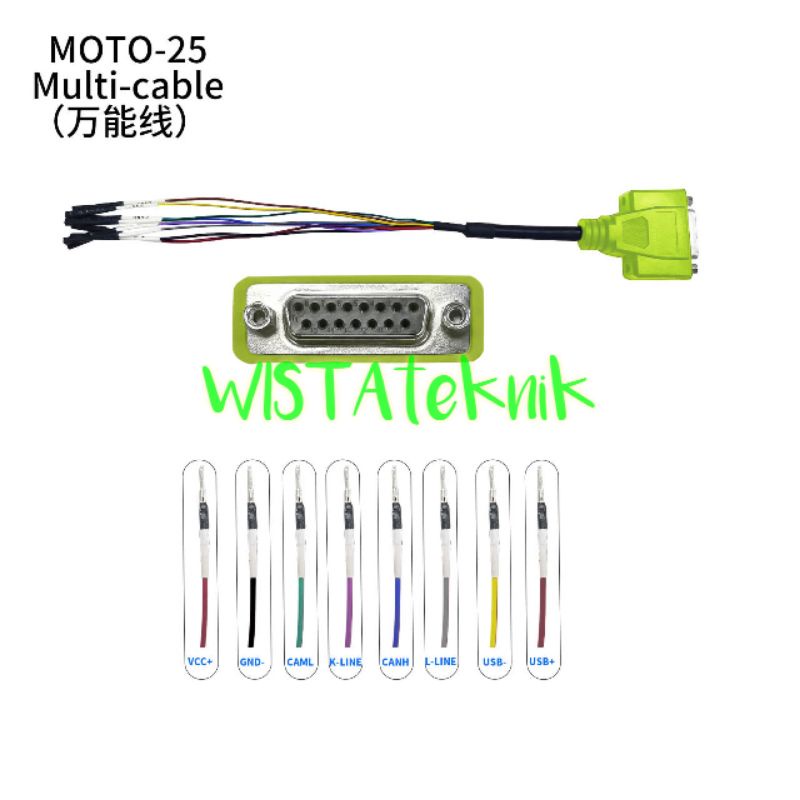 JDIAG M100 PRO Scanner Motor injeksi sepeda motor  obd1 dan obd2