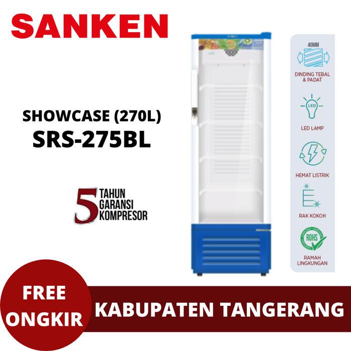 SANKEN SRS-275BL SHOWCASE SANKEN 270L SRS 275BL