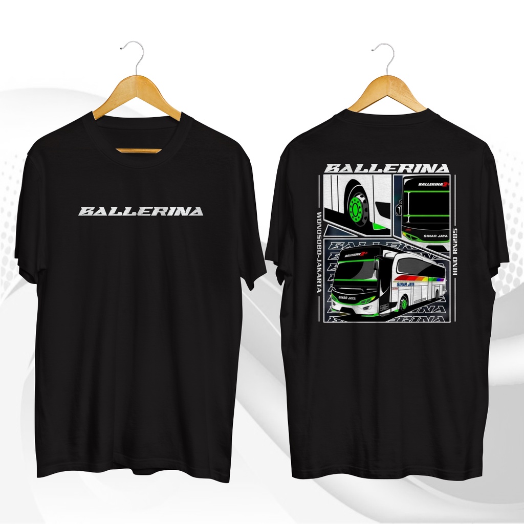 KAOS BAJU BISMANIA SINAR JAYA MANIA SJM BALERINA / T-SHIRT BISMANIA BUSMANIA