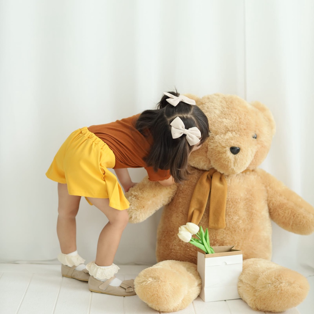 KIDDIEPODS - Gummy Skort / Skort anak perempuan / Celana rok Anak perempuan / Bawahan anak perempuan 1-10 tahun