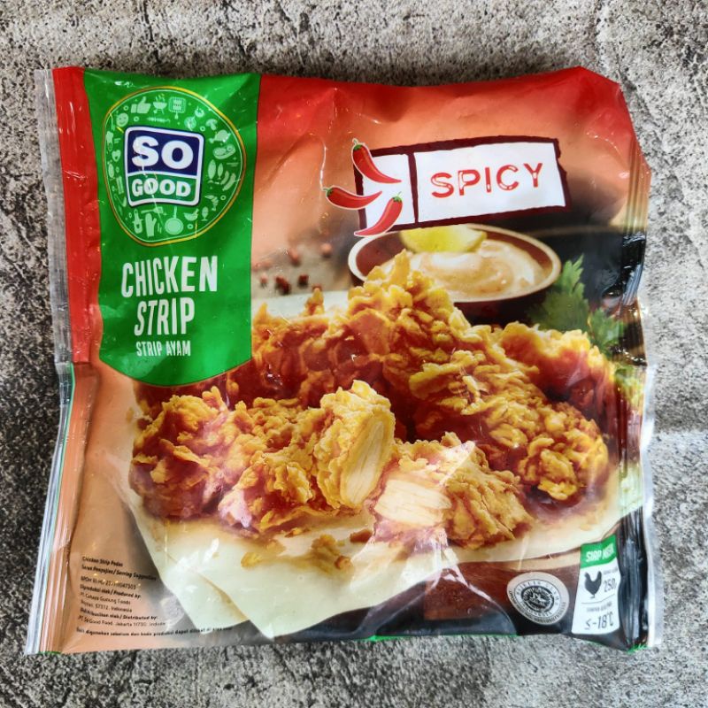 

SO GOOD CHICKEN STRIP SPICY 250gr